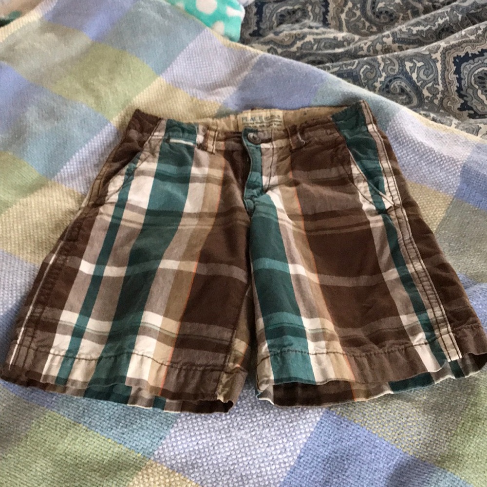 4 Pocket Striped Shorts